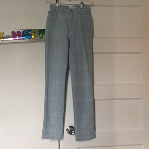 Cavalli Jeans Made In Italy Size 26 Snakeskin !